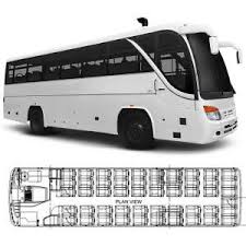 62 seater Bus
